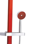 фото Душевая стойка CREAVIT SH771 красного цвета с ручным душем