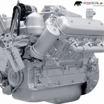 фото Двигатель ЯМЗ 236 Д-3 на Т-150К(ХТЗ-17221) от официального поставщика завода ЯМЗ в РФ