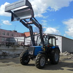 Фото №2 Трактор Беларус 892.2 погрузчиком Metal Fach T-229 (г/п 1600 кг)