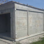 фото Строительство бетонных гаражей