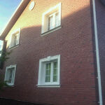 фото Фасадные панели Docke Berg под кирпич, цвет: вишневый