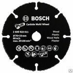 фото Твердосплавный диск для gws 10,8-76 v-ec (76х10 мм) bosch 2608623011