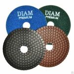 фото Алмазный гибкий шлифовальный круг DIAM Wet-Premium 400