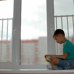 фото Защитная решетка Кидстоп на окна от детей