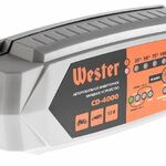 фото Устройство зарядное WESTER CD-4000 для АКБ 12В, макс 3,5А, АКБ до 120Ач