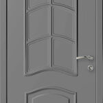 фото Влагостойкая дверь KAPELLI classic Лилия серый 7040