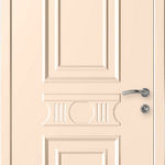 фото Влагостойкая дверь KAPELLI classic Лотос кремовый 9001