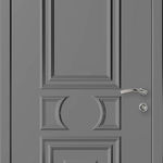 фото Влагостойкая дверь KAPELLI classic нарцисс серый 7040
