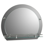 фото Зеркало "12 А" (600*500мм)+полочка П50 (комплектующие) Ю514