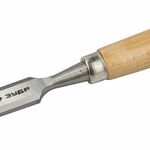 фото Стамеска-долото &quot;СТ 500&quot; с деревянной ручкой, хромованадиевая, 22мм, ЗУБР