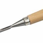 фото Стамеска-долото &quot;СТ 500&quot; с деревянной ручкой, хромованадиевая, 8мм, ЗУБР