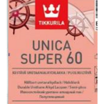 фото Лак алкидный UNICA SUPER EP 60 полуглянцевый 0,9 л Tikkurila