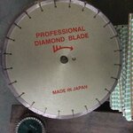 фото Диск алмазный 400мм Япония (асфальт/бетон)