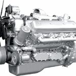 фото Двигатель (260 л.с., нов. тнвд 337-20, к/вал p1)