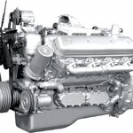 фото Двигатель (360 л.с., нов. тнвд 337-20.04, к/вал p1)