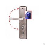 фото Ручка для китайских металлических дверей РН-СТ222-1-L с подсветкой левая АЛ