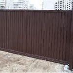 фото Откатные ворота Премиум 2х3,5м RAL 8017 - коричневый