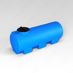 фото Емкость ЭВГ 500 литров цилиндрическая горизонтальная, пластиковая Синий