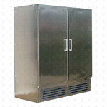 фото Холодильный шкаф Cryspi ШВУП1ТУ-1,6М(В/Prm)/нерж. (Duet с глух. дверьми)