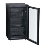 фото Шкаф холодильный со стеклом COOLEQ TBC-85 черный