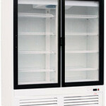 фото Холодильный шкаф со стеклянными распашными дверьми ШСУП1ТУ-1,4 С (В, -6…+6) эл-мех. замок