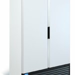 фото Шкаф холодильный Капри 1,12М. Холодильный среднетемпературный шкаф с глухой металлической дверью для магазина, кафе, ресторана,столовой