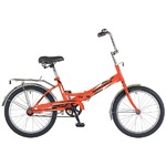фото Велосипед NOVATRACK FS30 оранжевый 20"