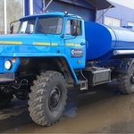 Фото №2 Автоцистерна АЦПТ-10 (питьевая вода) на шасси Урал в наличии