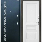 фото Сейф-двери с декоративными накладками