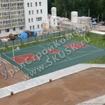 Фото №5 Резиновое покрытие спортивной площадки