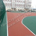Фото №2 Резиновое покрытие спортивной площадки