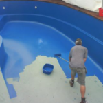 Фото №4 Краска для бетонных бассейнов светло-синяя Maripool