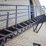 фото Ограждения наружных лестниц