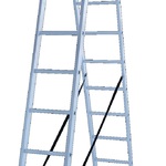 фото Лестница двухсекционная алюминиевая 2x12
