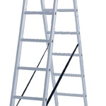 фото Лестница двухсекционная алюминиевая 2x9