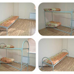 фото Кровати, столы,  табуретки, тумба, шкаф для рабочих, строителей