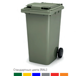 Фото №2 Бак для мусора (ТБО) пластиковый 360 литров