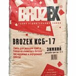 фото Клей для ячеистых блоков Brozex КСБ-17 Зимний 25 кг