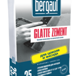 фото Базовая шпатлевка на цементной основе Bergauf (Бергауф) Glatte Zement 25 кг