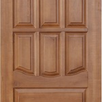 фото Дверь из массива сосны, модель 2