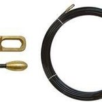 фото Протяжка кабельная 10м из перлона d3 стальные наконечник поисковая пружина HAUPA 150222