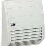 фото Фильтр с защитным кожухом 176х176мм для вентилятора 102куб.м/час IEK YCE-EF-102-55
