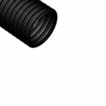 фото Труба гофрированная ПНД d63мм с протяжкой черн. (15м) Ruvinil 26301