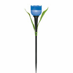 фото Светильник садовый USL-C-454/PT305 "Синий тюльпан" BLUE TULIP IP44 солнечная батарея Uniel UL-00004279