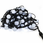 фото Гирлянда "Матовые шарики" OLDBL100-W-E 100LED 12м шарики бел. SHlights 4690601004307