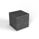 фото Декоративная фигура "Flox" Куб черный гранит