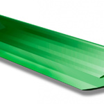 фото Торцевой профиль из поликарбоната UP Зеленый 2100*6 мм