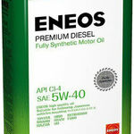 фото Масло моторное ENEOS Premium Diesel 5W-40 1 л. CI-4