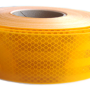 фото Светоотражающая контурная лента Желтая 55 мм x 50 м