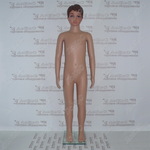 фото Манекен детский пластиковый (мальчик), 125см, 59-52-63см
